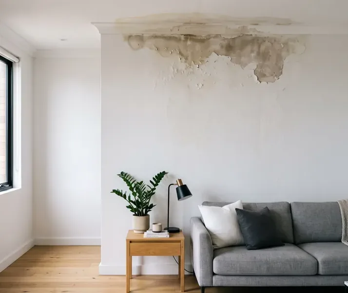 Condensación y moho en vivienda de Cullera